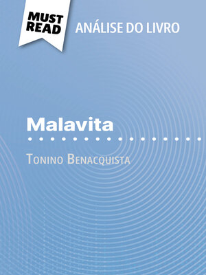 cover image of Malavita de Tonino Benacquista (Análise do livro)